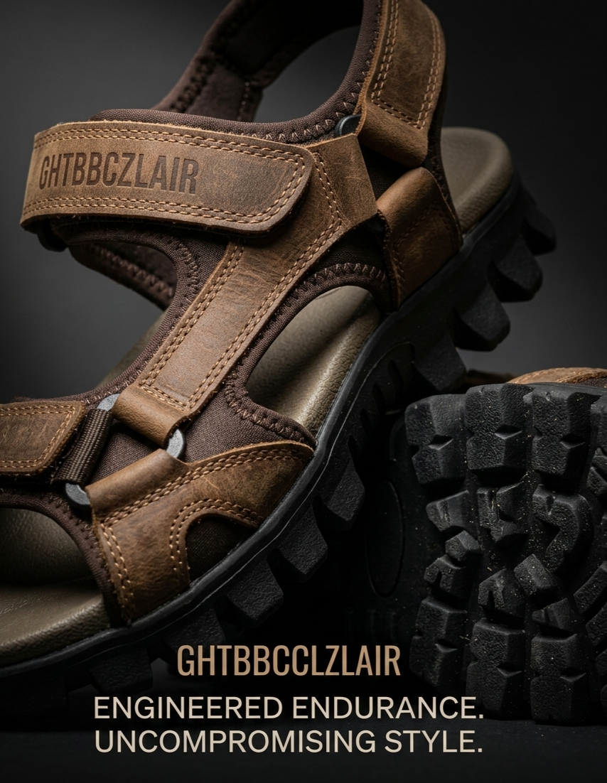 Men’s Rugged All-Terrain Hiking Sandals with Adjustable Straps & Cushioned Comfort Sole - Image 11