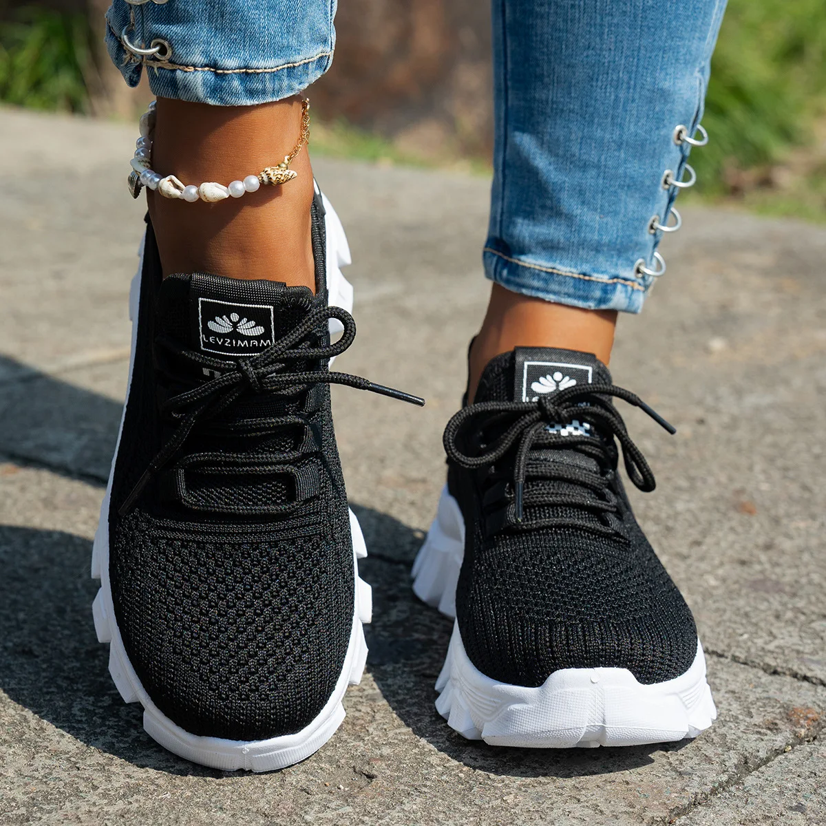 New 2026 Ladies Casual Breathable Sneaker Shoes - Image 9