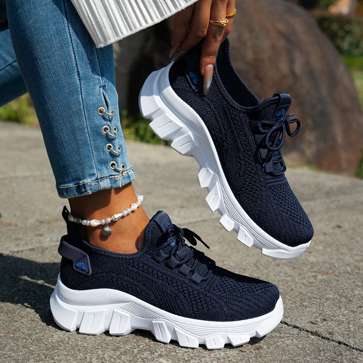 New 2026 Ladies Casual Breathable Sneaker Shoes - Image 5
