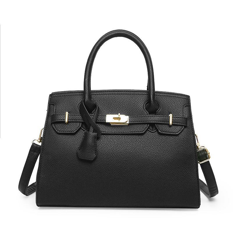 Luxury Medium Sized Front Lock Luna Ladies Handbag