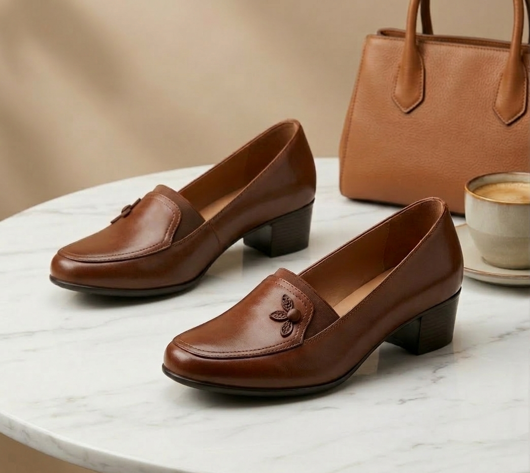 Classy Ladies High Quality Simple Design Comfortable Official Wear Shoes - Image 2