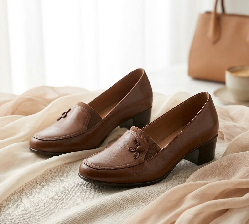 Classy Ladies High Quality Simple Design Comfortable Official Wear Shoes - Image 6