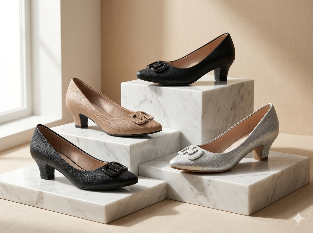 New Arrival Ladies Elegant Taiyu Heel Shoes - Image 2