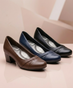 Women's Feel Comfortable New Orthopedic Block Heel Shoes
