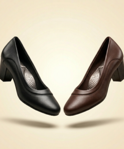 New Arrival Ladies High Quality Daisy Orthopedic Block Heels