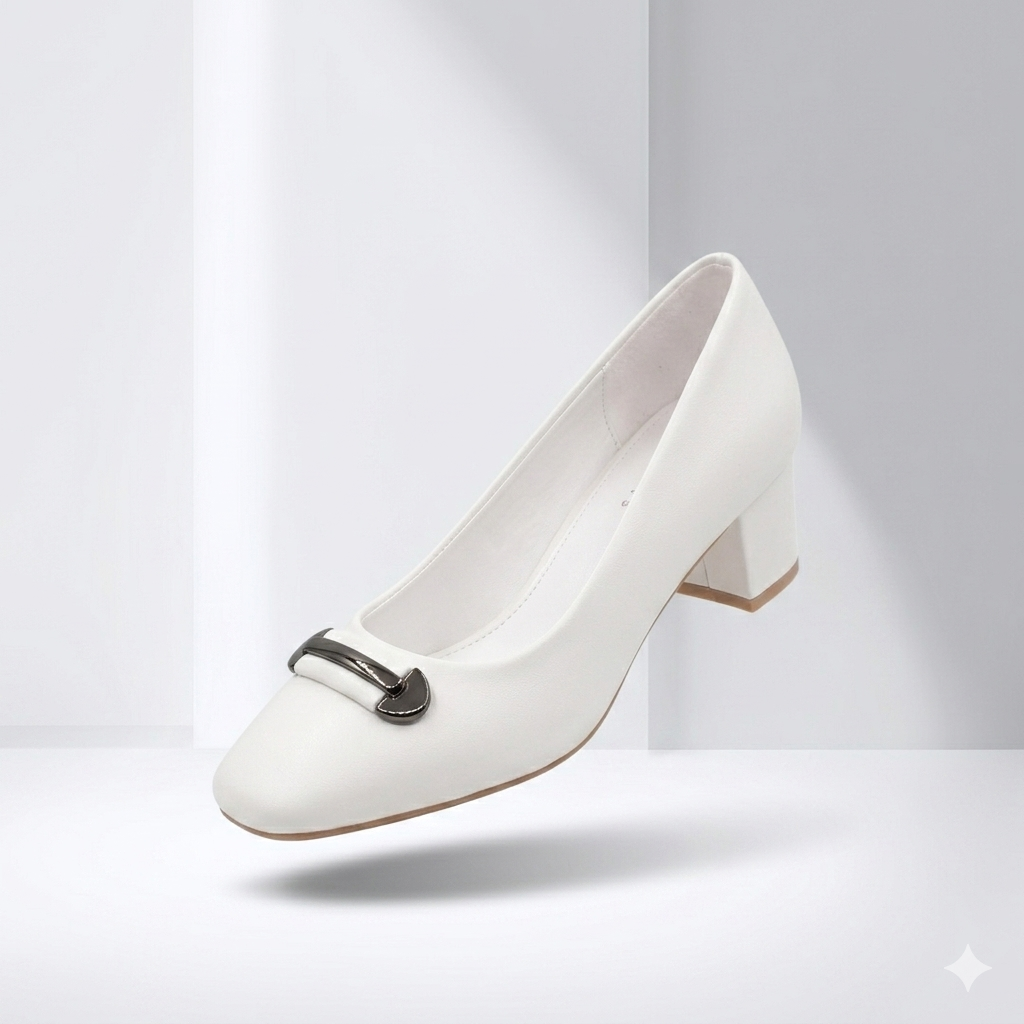 New Ladies Kensie Fashion Block Heel Shoes - Image 3