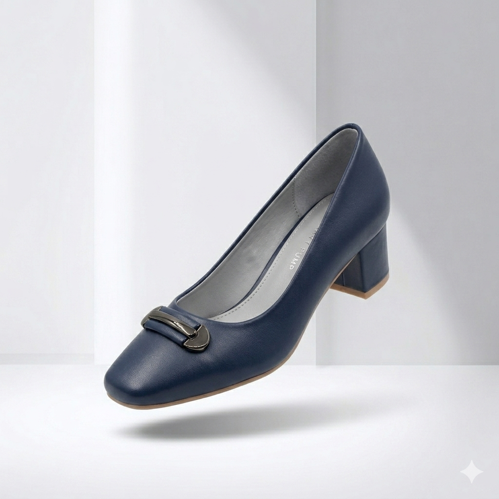 New Ladies Kensie Fashion Block Heel Shoes