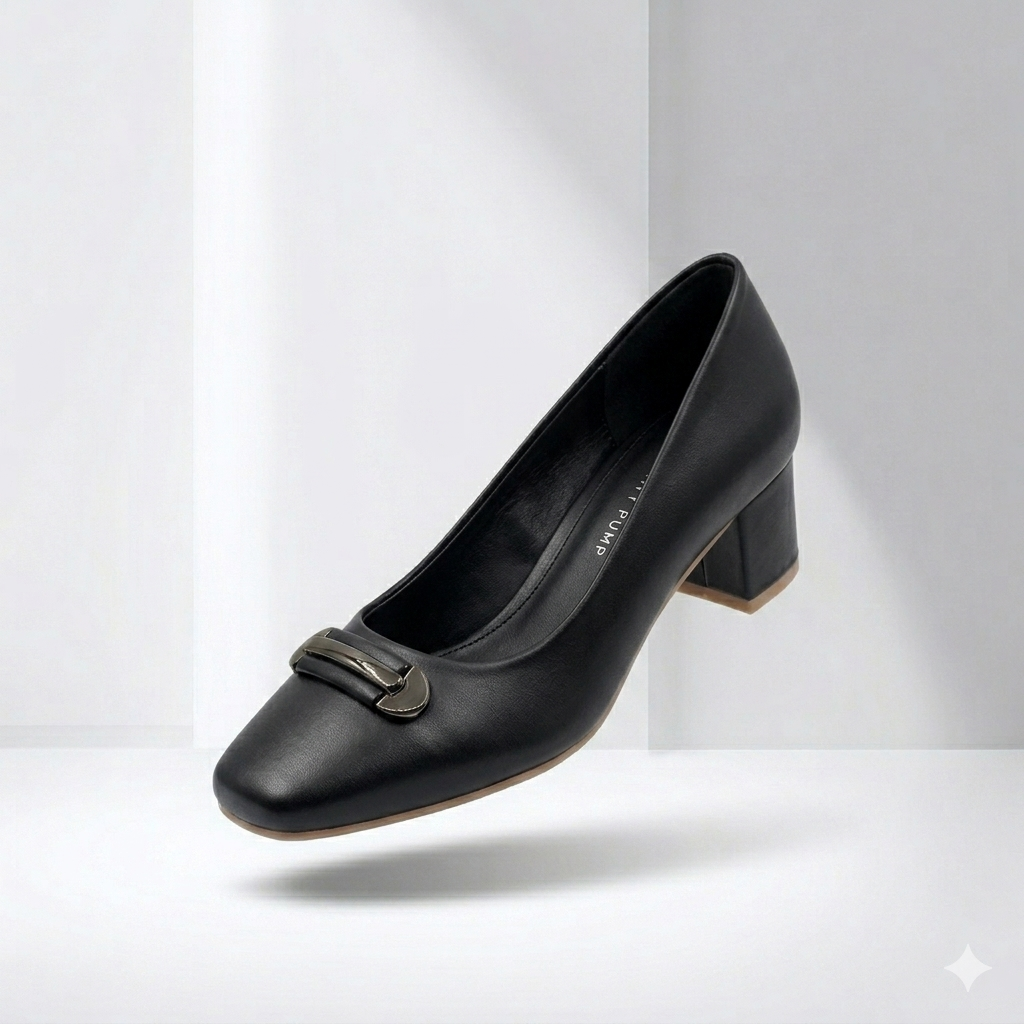 New Ladies Kensie Fashion Block Heel Shoes - Image 2