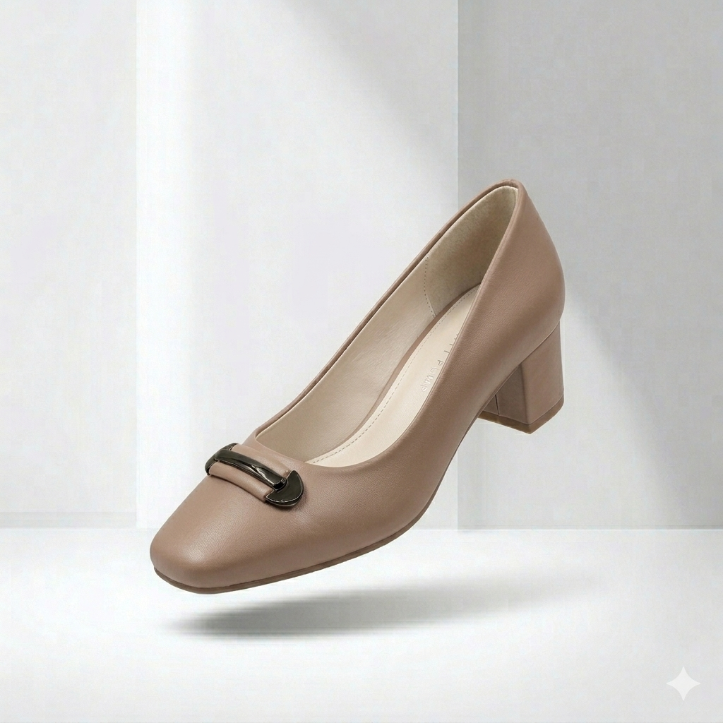New Ladies Kensie Fashion Block Heel Shoes - Image 4