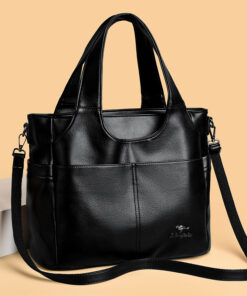 Alternative view of Fashion Luxury Ladies Large Capacity 13 Inch Laptop Size Commuter Handbag