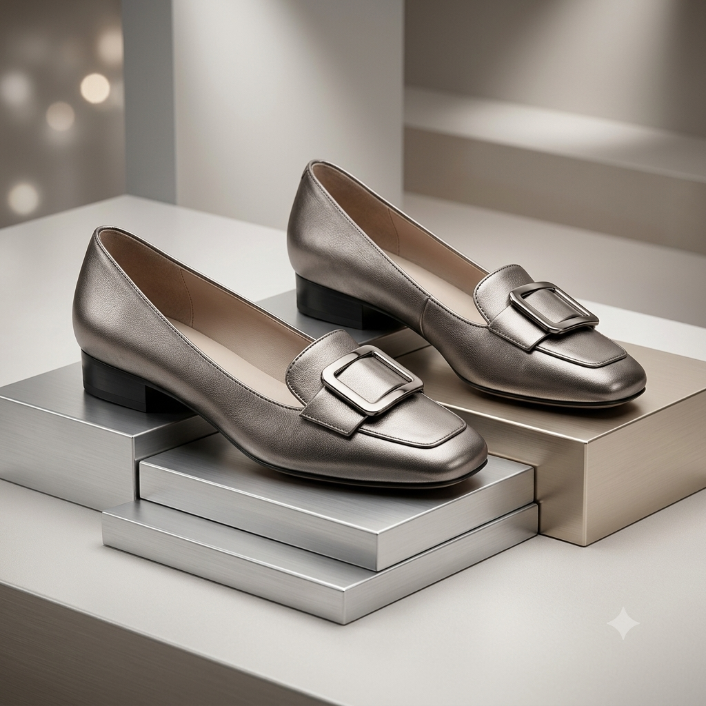 Ladies new premium low cut heel three show shoes - Image 6