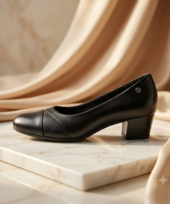 Alternative view of Classy 2026 new ladies alligcroc orthopedic heel shoes