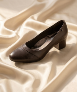Classy 2026 new ladies alligcroc orthopedic heel shoes