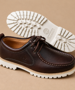 Men’s Premium Classic Casual Lug Sole Leather Lace-Up Shoes