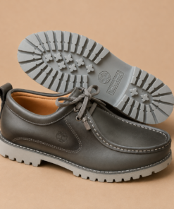 Alternative view of Men’s Premium Classic Casual Lug Sole Leather Lace-Up Shoes