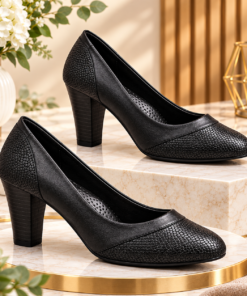 Alternative view of Premium orthopedic ladies official style block heel shoes